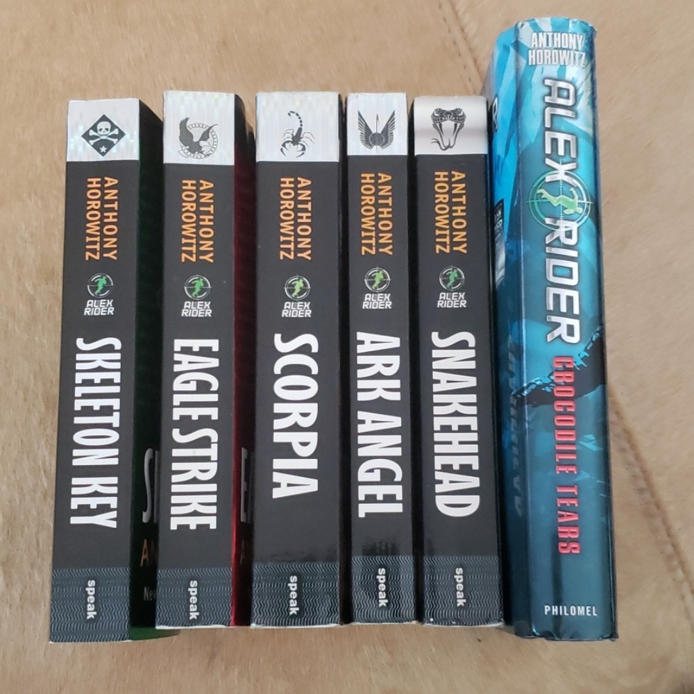 Alex Rider Series by Anthony Horowitz Paperback